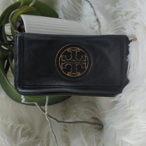Tory Burch Zip Around Wallet Women Black
